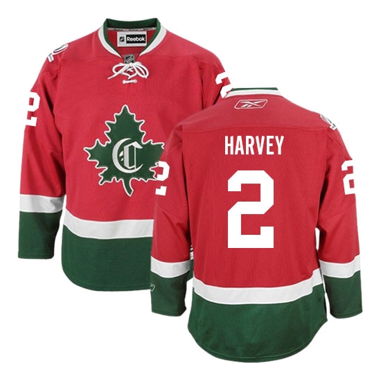 Doug Harvey Montreal Canadiens Premier Third New CD Reebok Jersey - Red