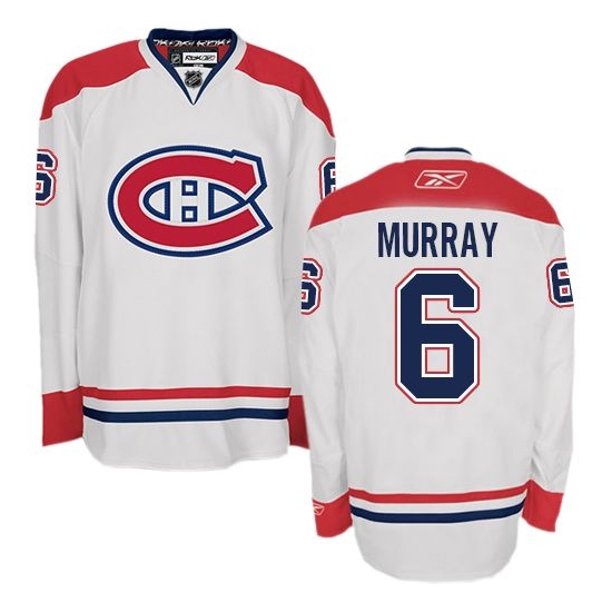Douglas Murray Montreal Canadiens Premier Away Reebok Jersey - White