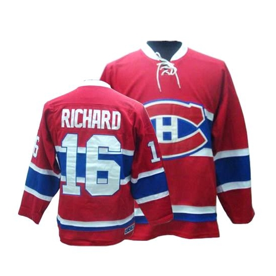 Henri Richard Montreal Canadiens Authentic Throwback CCM Jersey - Red