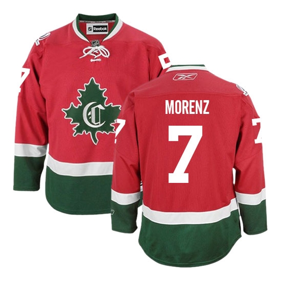 Howie Morenz Montreal Canadiens Premier Third New CD Reebok Jersey - Red