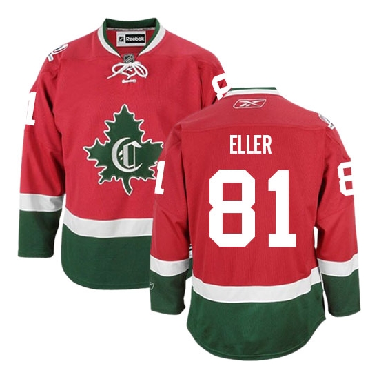 Lars Eller Montreal Canadiens Premier Third New CD Reebok Jersey - Red