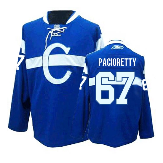 Max Pacioretty Montreal Canadiens Authentic Third Reebok Jersey - Blue