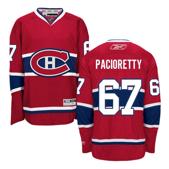 Max Pacioretty Montreal Canadiens Authentic Home Reebok Jersey - Red