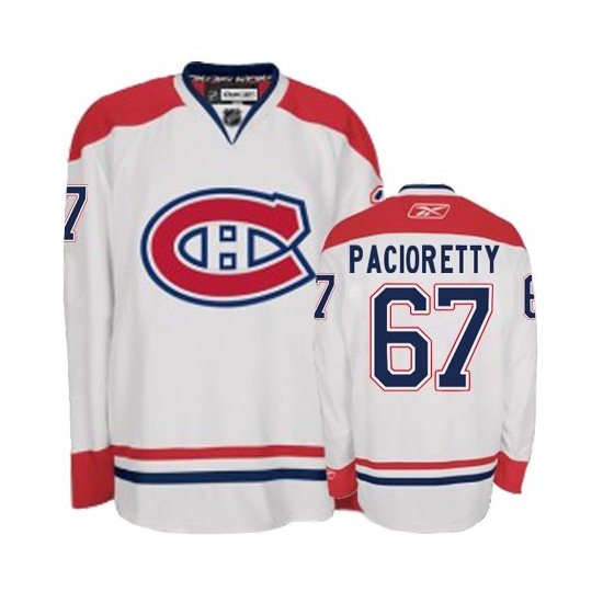 Max Pacioretty Montreal Canadiens Youth Authentic Away Reebok Jersey - White