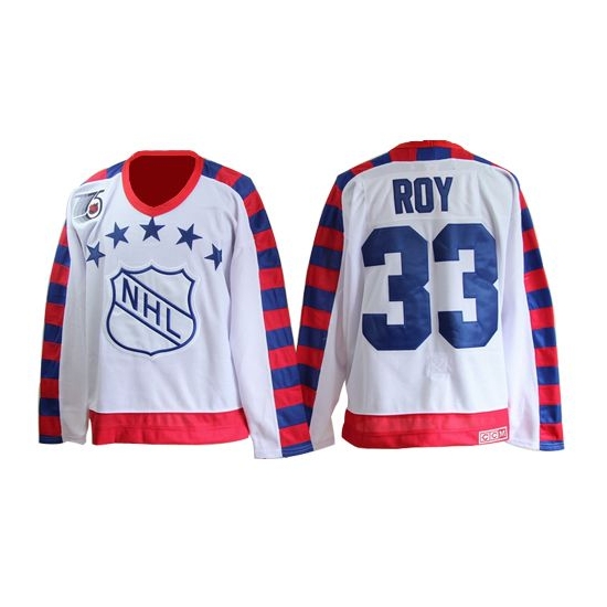 Patrick Roy Montreal Canadiens Authentic 75TH All Star Throwback CCM Jersey - White