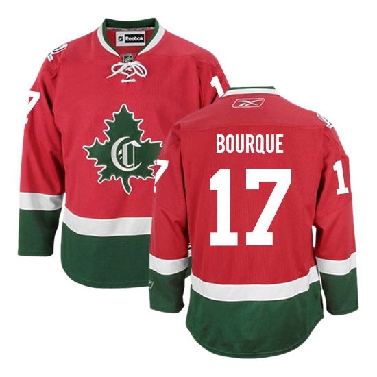 Rene Bourque Montreal Canadiens Premier Third New CD Reebok Jersey - Red
