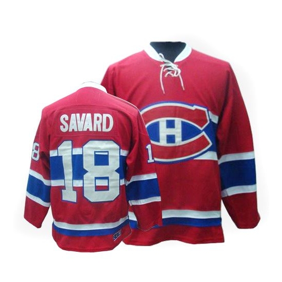 Serge Savard Montreal Canadiens Authentic Throwback CCM Jersey - Red