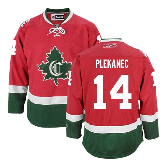 Tomas Plekanec Montreal Canadiens Premier Third New CD Reebok Jersey - Red