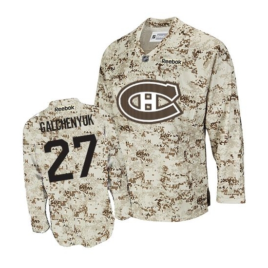 Alex Galchenyuk Montreal Canadiens Authentic Reebok Jersey - Camouflage