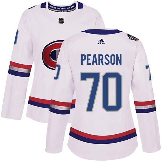 Tanner Pearson Montreal Canadiens Women's Authentic 2017 100 Classic Adidas Jersey - White