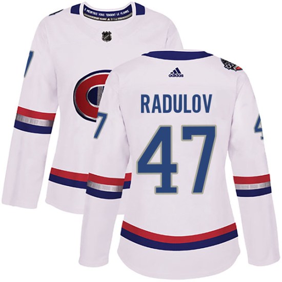 Alexander Radulov Montreal Canadiens Women's Authentic 2017 100 Classic Adidas Jersey - White