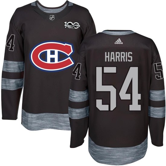 Jordan Harris Montreal Canadiens Authentic 1917-2017 100th Anniversary Jersey - Black
