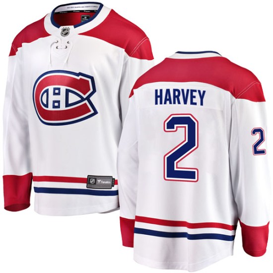 Doug Harvey Montreal Canadiens Breakaway Away Fanatics Branded Jersey - White