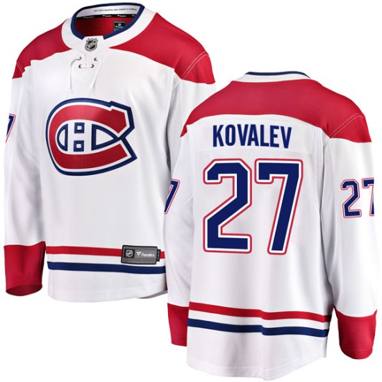 Alexei Kovalev Montreal Canadiens Breakaway Away Fanatics Branded Jersey - White