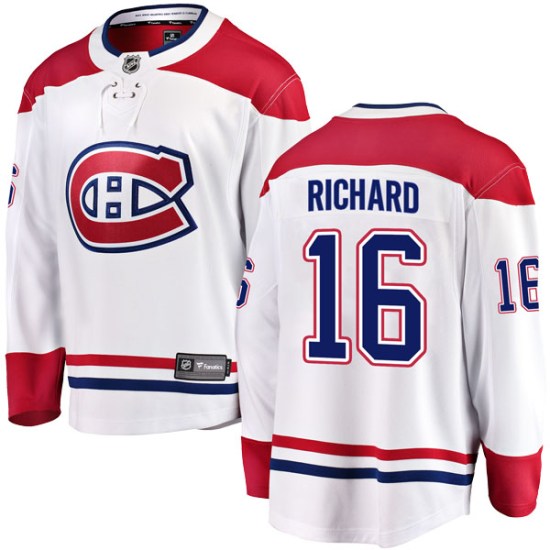 Henri Richard Montreal Canadiens Breakaway Away Fanatics Branded Jersey - White