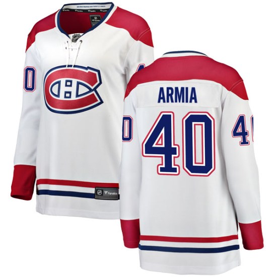 Joel Armia Montreal Canadiens Women's Breakaway Away Fanatics Branded Jersey - White