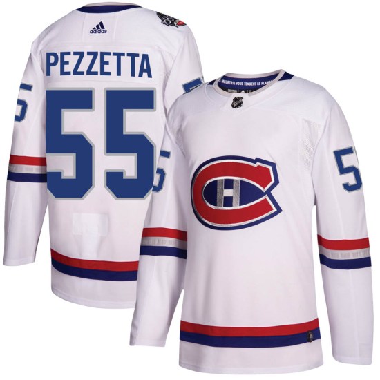Michael Pezzetta Montreal Canadiens Authentic 2017 100 Classic Adidas Jersey - White