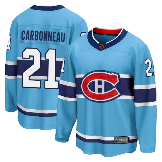 Guy Carbonneau Montreal Canadiens Breakaway Special Edition 2.0 Fanatics Branded Jersey - Light Blue