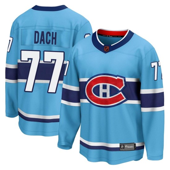 Kirby Dach Montreal Canadiens Breakaway Special Edition 2.0 Fanatics Branded Jersey - Light Blue