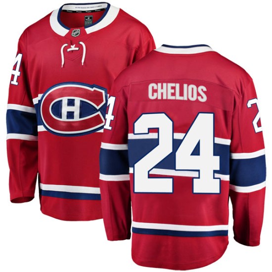 Chris Chelios Montreal Canadiens Breakaway Home Fanatics Branded Jersey - Red