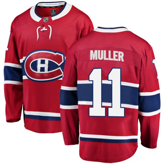 Kirk Muller Montreal Canadiens Breakaway Home Fanatics Branded Jersey - Red