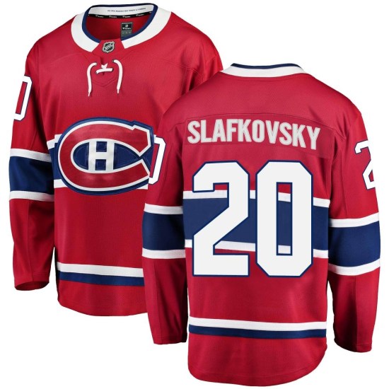 Juraj Slafkovsky Montreal Canadiens Breakaway Home Fanatics Branded Jersey - Red