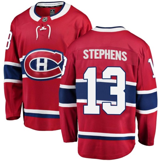 Mitchell Stephens Montreal Canadiens Breakaway Home Fanatics Branded Jersey - Red