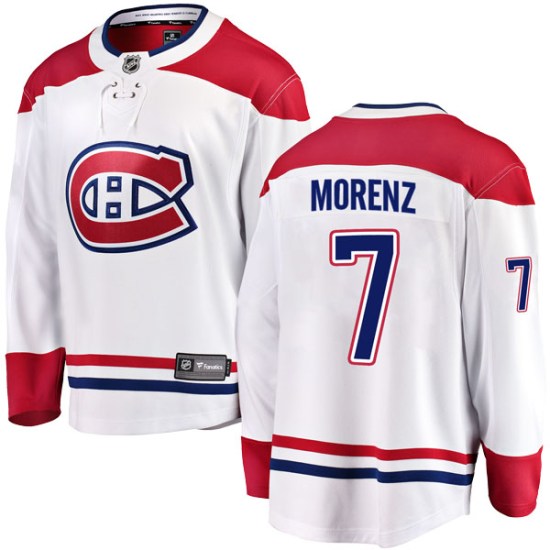 Howie Morenz Montreal Canadiens Youth Breakaway Away Fanatics Branded Jersey - White