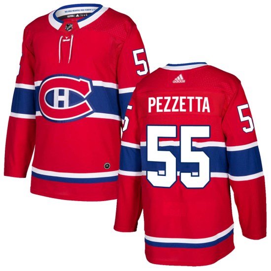 Michael Pezzetta Montreal Canadiens Authentic Home Adidas Jersey - Red