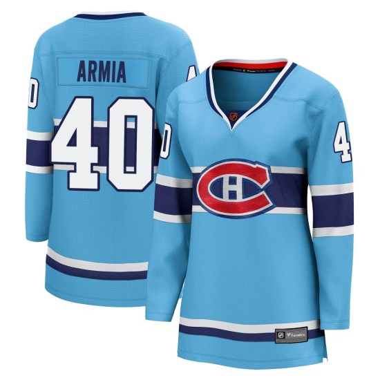 Joel Armia Montreal Canadiens Women's Breakaway Special Edition 2.0 Fanatics Branded Jersey - Light Blue