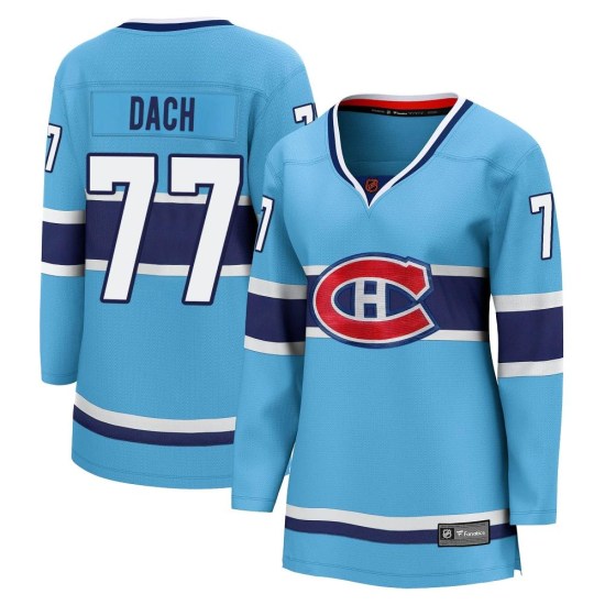 Kirby Dach Montreal Canadiens Women's Breakaway Special Edition 2.0 Fanatics Branded Jersey - Light Blue