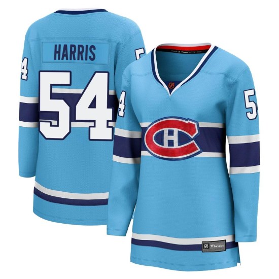 Jordan Harris Montreal Canadiens Women's Breakaway Special Edition 2.0 Fanatics Branded Jersey - Light Blue