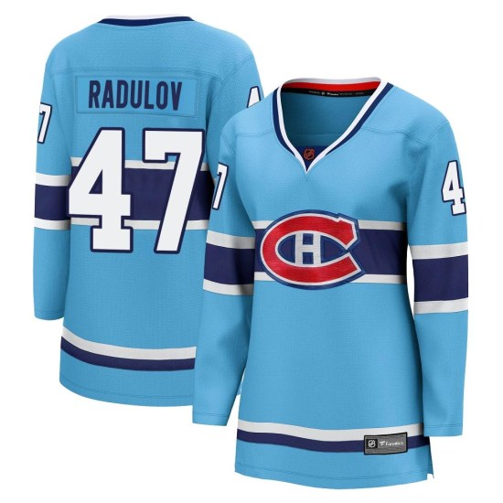 Alexander Radulov Montreal Canadiens Women's Breakaway Special Edition 2.0 Fanatics Branded Jersey - Light Blue