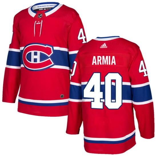 Joel Armia Montreal Canadiens Youth Authentic Home Adidas Jersey - Red
