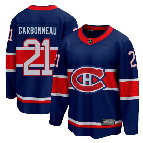 Guy Carbonneau Montreal Canadiens Youth Breakaway 2020/21 Special Edition Fanatics Branded Jersey - Blue