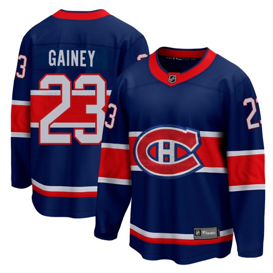 Bob Gainey Montreal Canadiens Youth Breakaway 2020/21 Special Edition Fanatics Branded Jersey - Blue