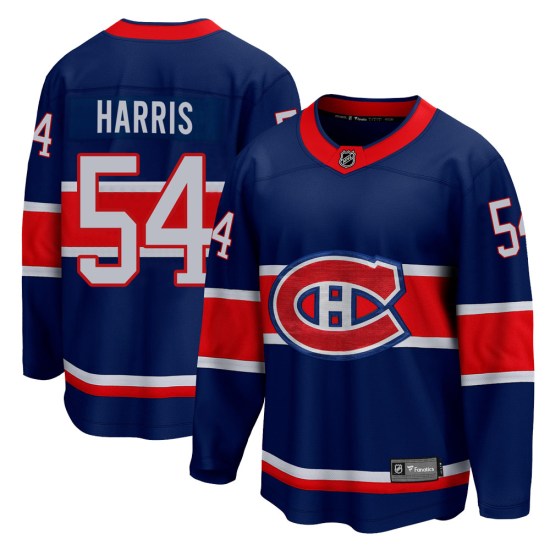 Jordan Harris Montreal Canadiens Youth Breakaway 2020/21 Special Edition Fanatics Branded Jersey - Blue