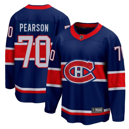Tanner Pearson Montreal Canadiens Youth Breakaway 2020/21 Special Edition Fanatics Branded Jersey - Blue