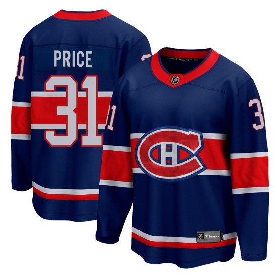 Carey Price Montreal Canadiens Youth Breakaway 2020/21 Special Edition Fanatics Branded Jersey - Blue