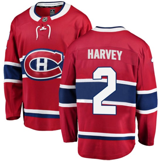 Doug Harvey Montreal Canadiens Youth Breakaway Home Fanatics Branded Jersey - Red