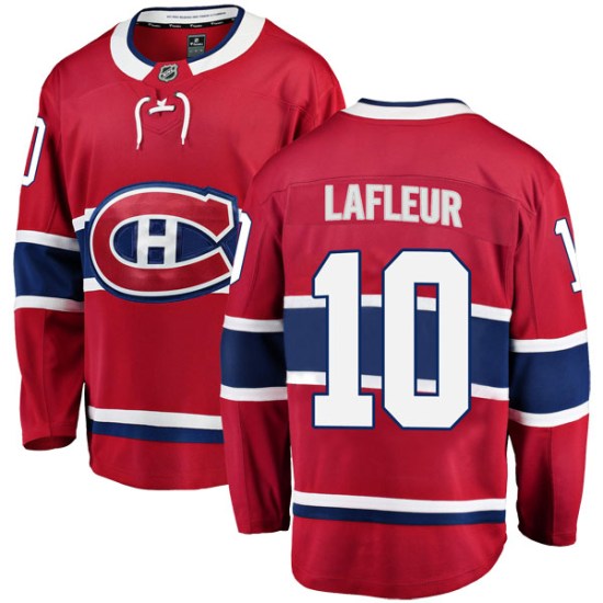 Guy Lafleur Montreal Canadiens Youth Breakaway Home Fanatics Branded Jersey - Red