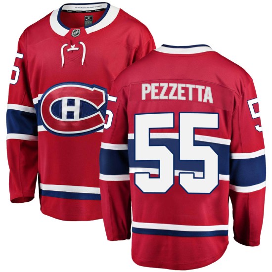 Michael Pezzetta Montreal Canadiens Youth Breakaway Home Fanatics Branded Jersey - Red