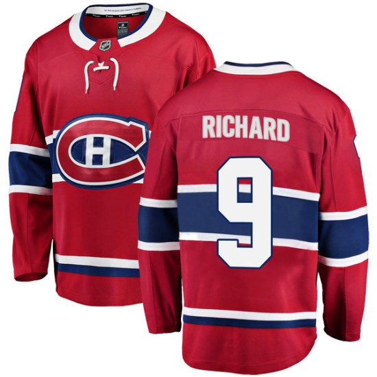 Maurice Richard Montreal Canadiens Youth Breakaway Home Fanatics Branded Jersey - Red