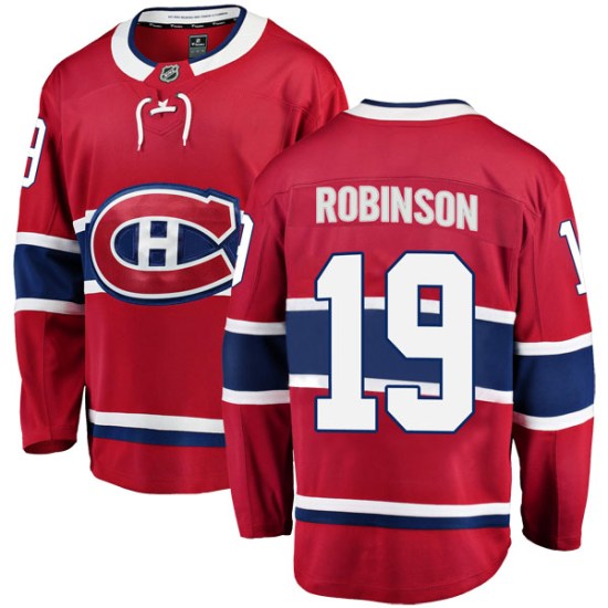 Larry Robinson Montreal Canadiens Youth Breakaway Home Fanatics Branded Jersey - Red