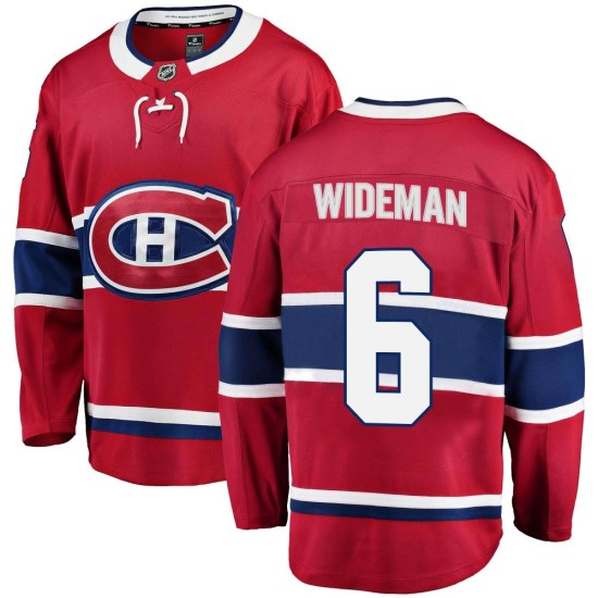 Chris Wideman Montreal Canadiens Youth Breakaway Home Fanatics Branded Jersey - Red