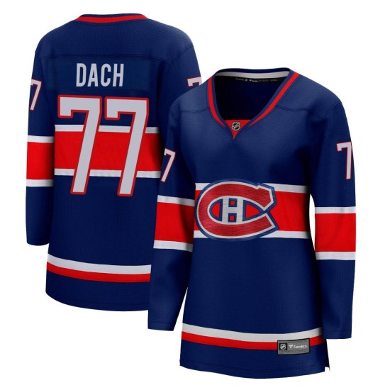 Kirby Dach Montreal Canadiens Women's Breakaway 2020/21 Special Edition Fanatics Branded Jersey - Blue