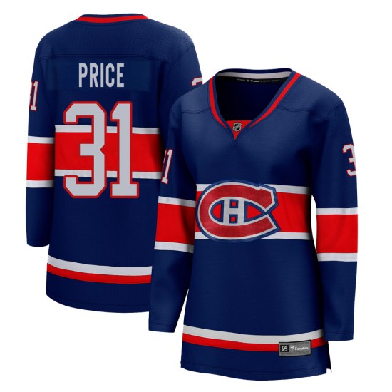 Carey Price Montreal Canadiens Women's Breakaway 2020/21 Special Edition Fanatics Branded Jersey - Blue