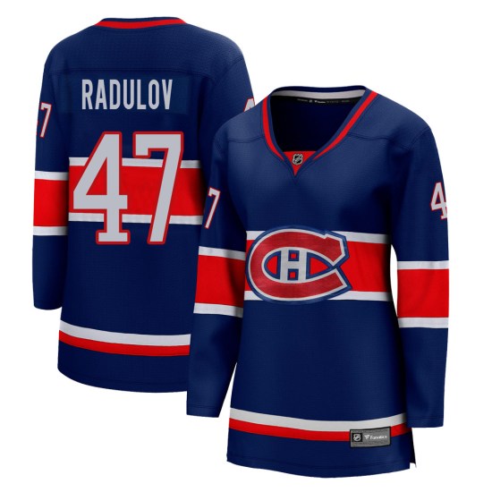 Alexander Radulov Montreal Canadiens Women's Breakaway 2020/21 Special Edition Fanatics Branded Jersey - Blue