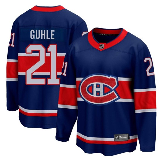 Kaiden Guhle Montreal Canadiens Breakaway 2020/21 Special Edition Fanatics Branded Jersey - Blue